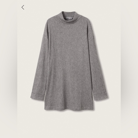 Mango Knitted Oversized Dress - Picture 3 of 7